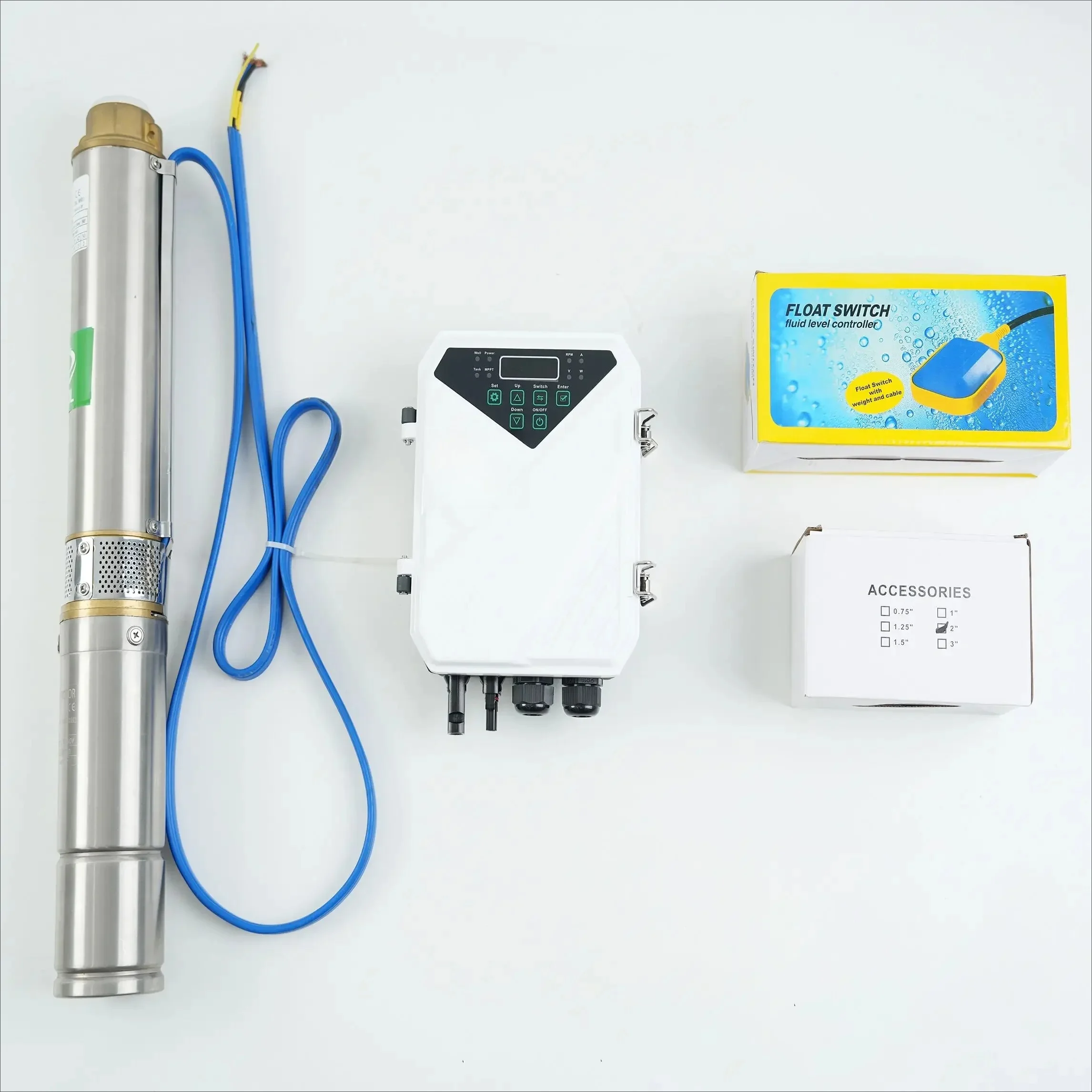 Solar pump, deep well pump, high head solar deep well pump