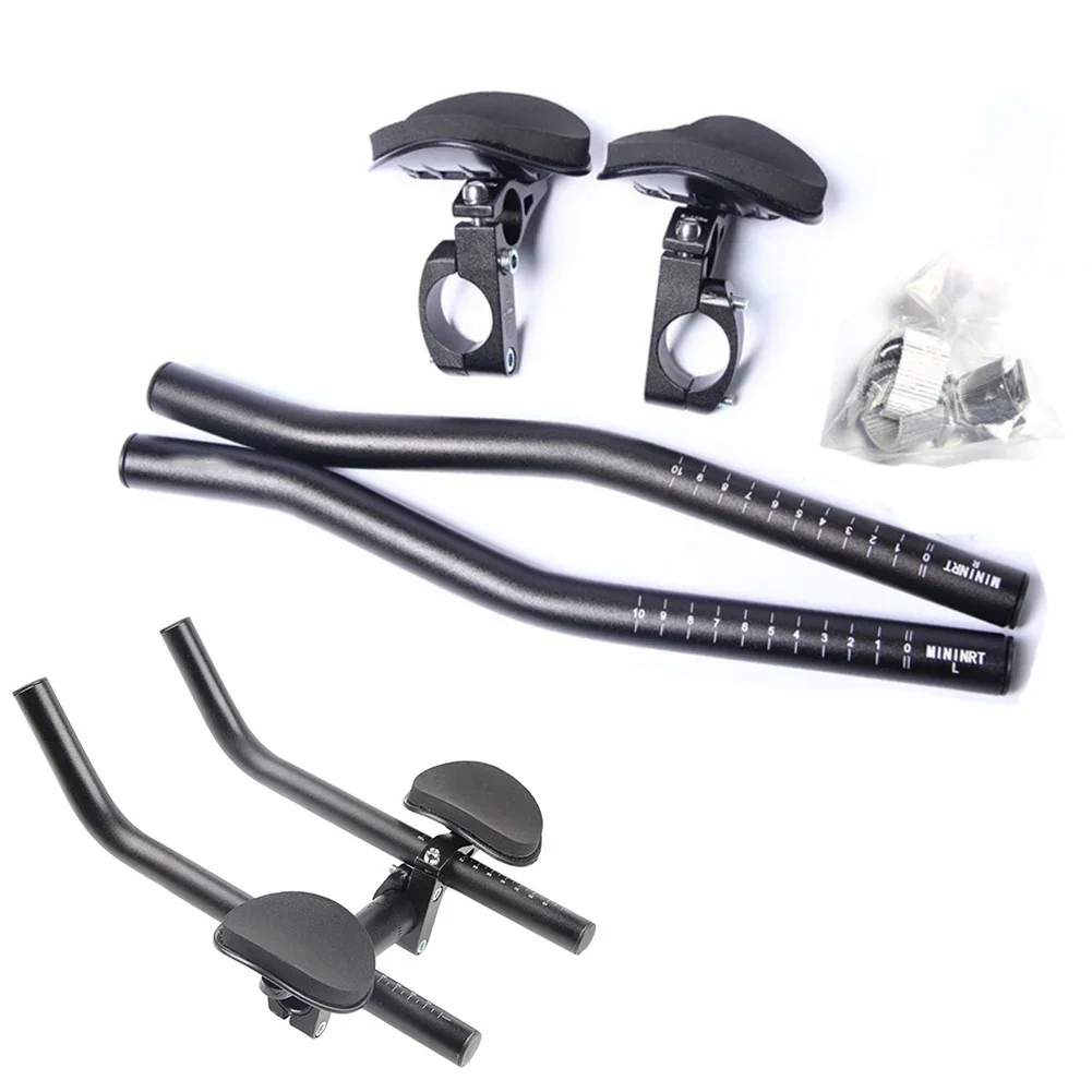 1pc Handbar Road Bike TT Handlebar AeroBars Mountain Bike Race Triathlon With 2 Mounting Screws For 2.2cm-2.65cm Handlebars
1pc Handbar Road Bike TT Handlebar AeroBars Mountain Bike Race Triathlon With 2 Mounting Screws For 2.2cm-2.65cm Handlebars