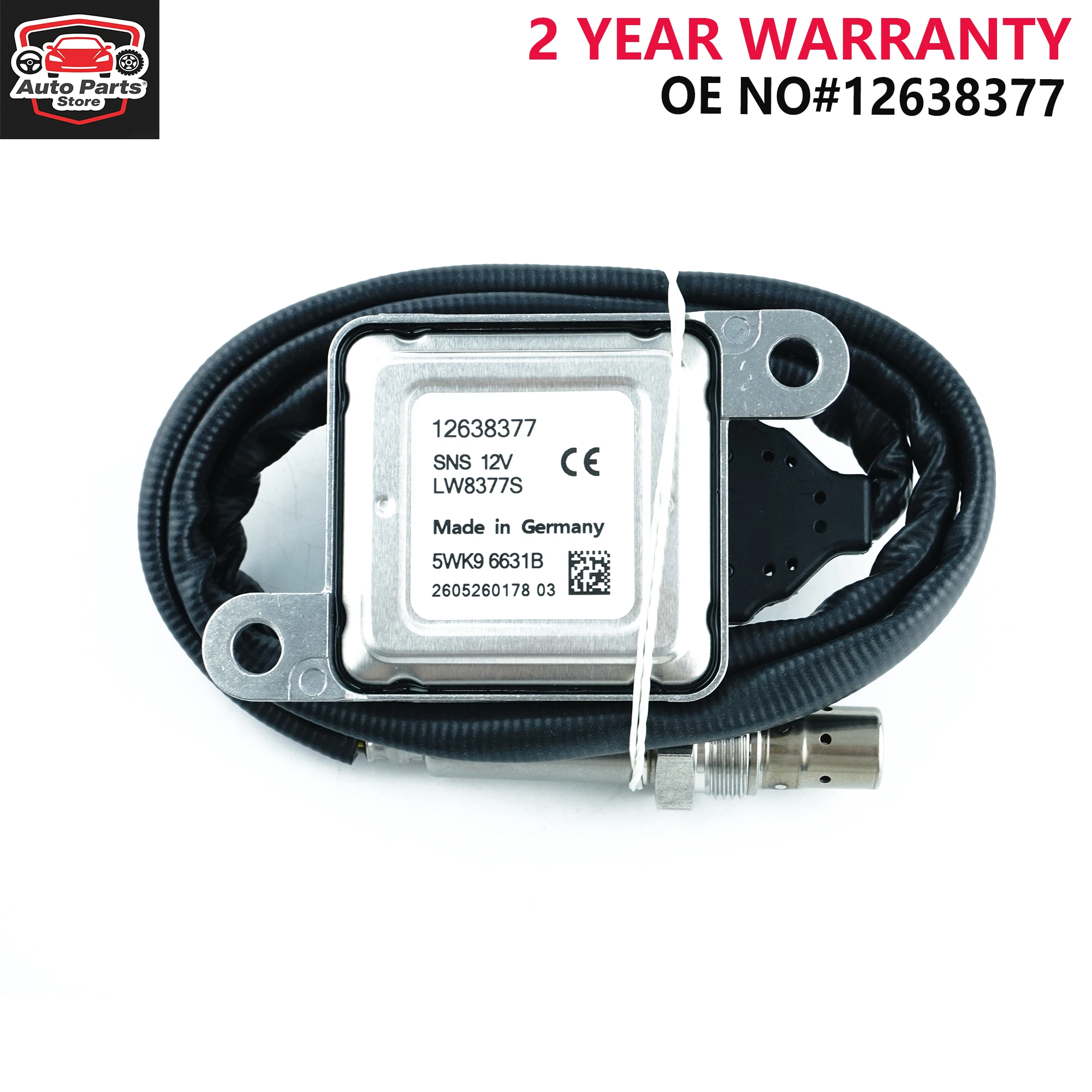 12638377 5WK96631B High Quality Nitrogen Oxide NOX Sensor For GMC Chevrolet Silverado 6.6L 2010-2014 12642310 12622451
12638377 5WK96631B High Quality Nitrogen Oxide NOX Sensor For GMC Chevrolet Silverado 6.6L 2010-2014 12642310 12622451