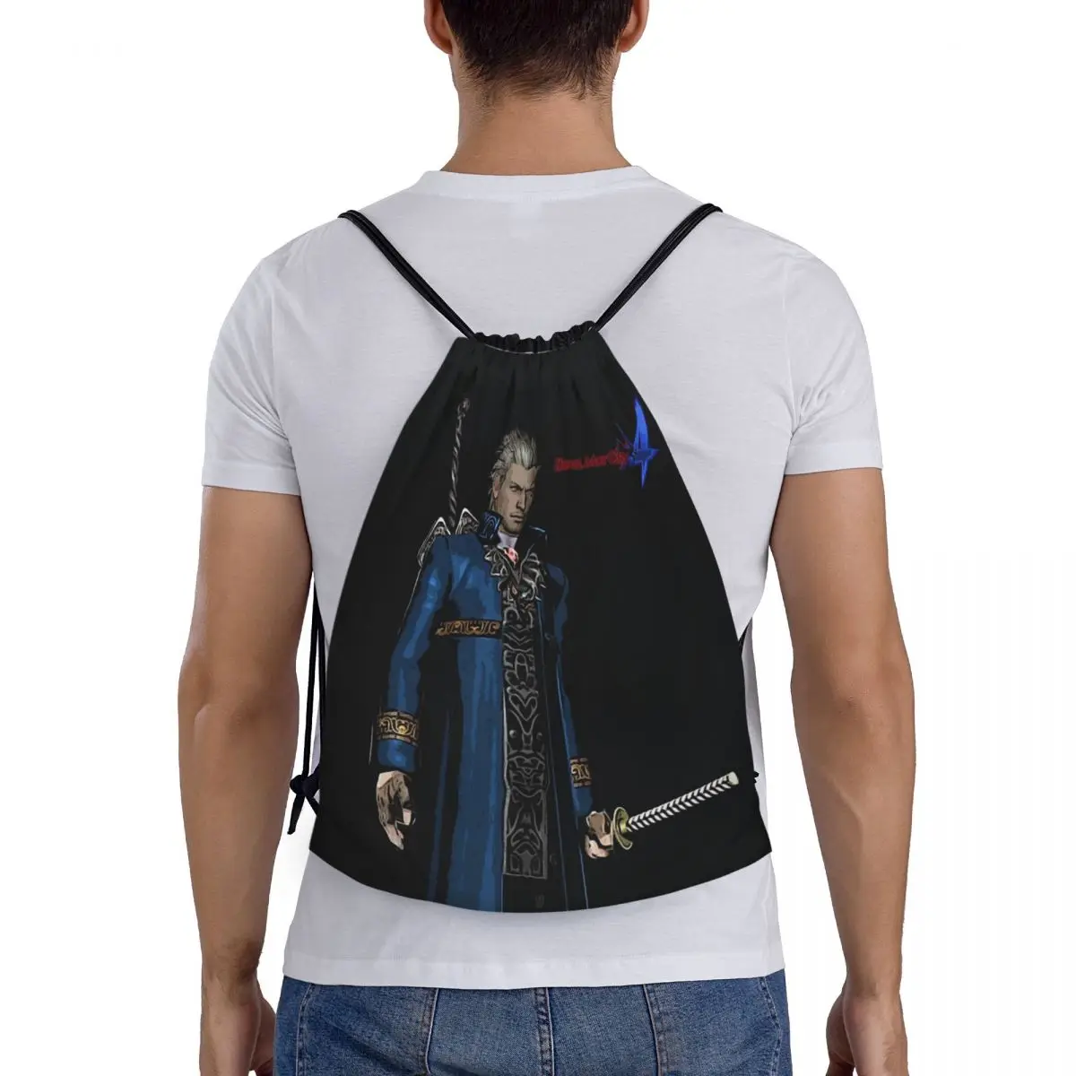 Рюкзаки серии Vergil From The Devil May Cry, портативный комплект на шнурке, карманная сумка для хранения, сумки для книг для путешествий, студентов
Рюкзаки серии Vergil From The Devil May Cry, портативный комплект на шнурке, карманная сумка для хранения, сумки для книг для путешествий, студентов