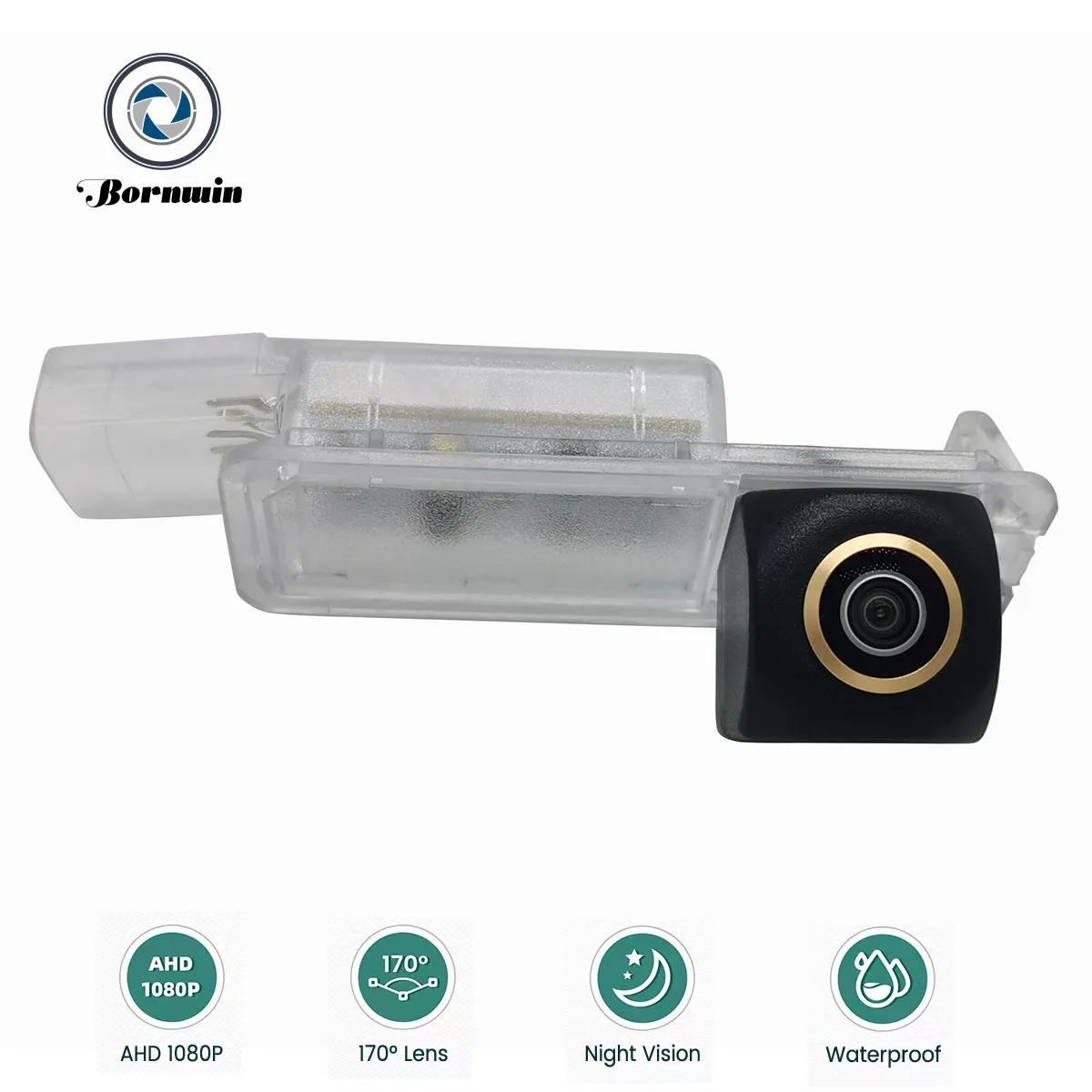 Bornwin High Quality AHD 1080P Car Rear View Camera For Volkswagen ID3 Backup Reverse Parking Camera For VW ID3 2023 2024
Bornwin High Quality AHD 1080P Car Rear View Camera For Volkswagen ID3 Backup Reverse Parking Camera For VW ID3 2023 2024