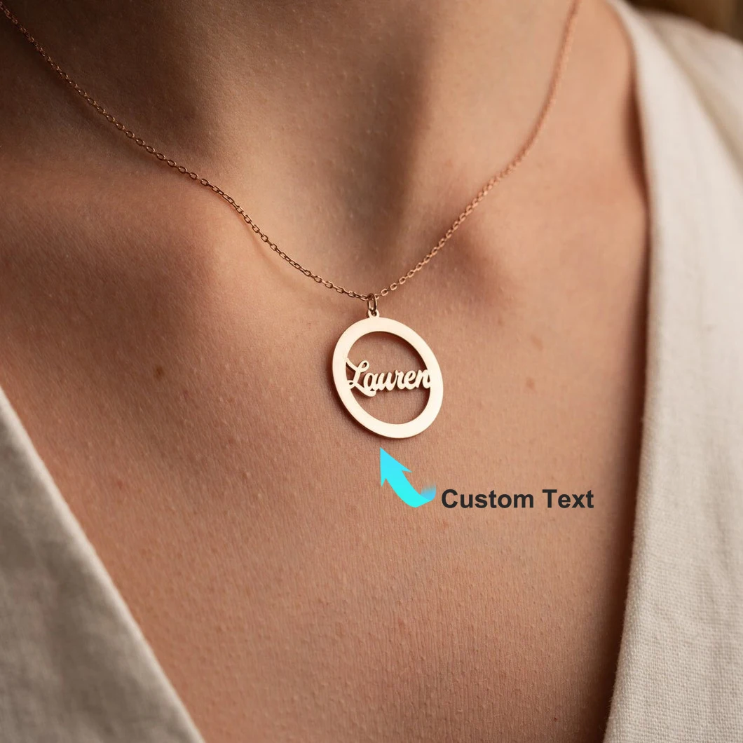 Circle Name Necklace - Minimalist Necklace, Name Necklace - Personalized Name Necklace - Gold Name Necklace - Mothers Day Gift
Circle Name Necklace - Minimalist Necklace, Name Necklace - Personalized Name Necklace - Gold Name Necklace - Mothers Day Gift