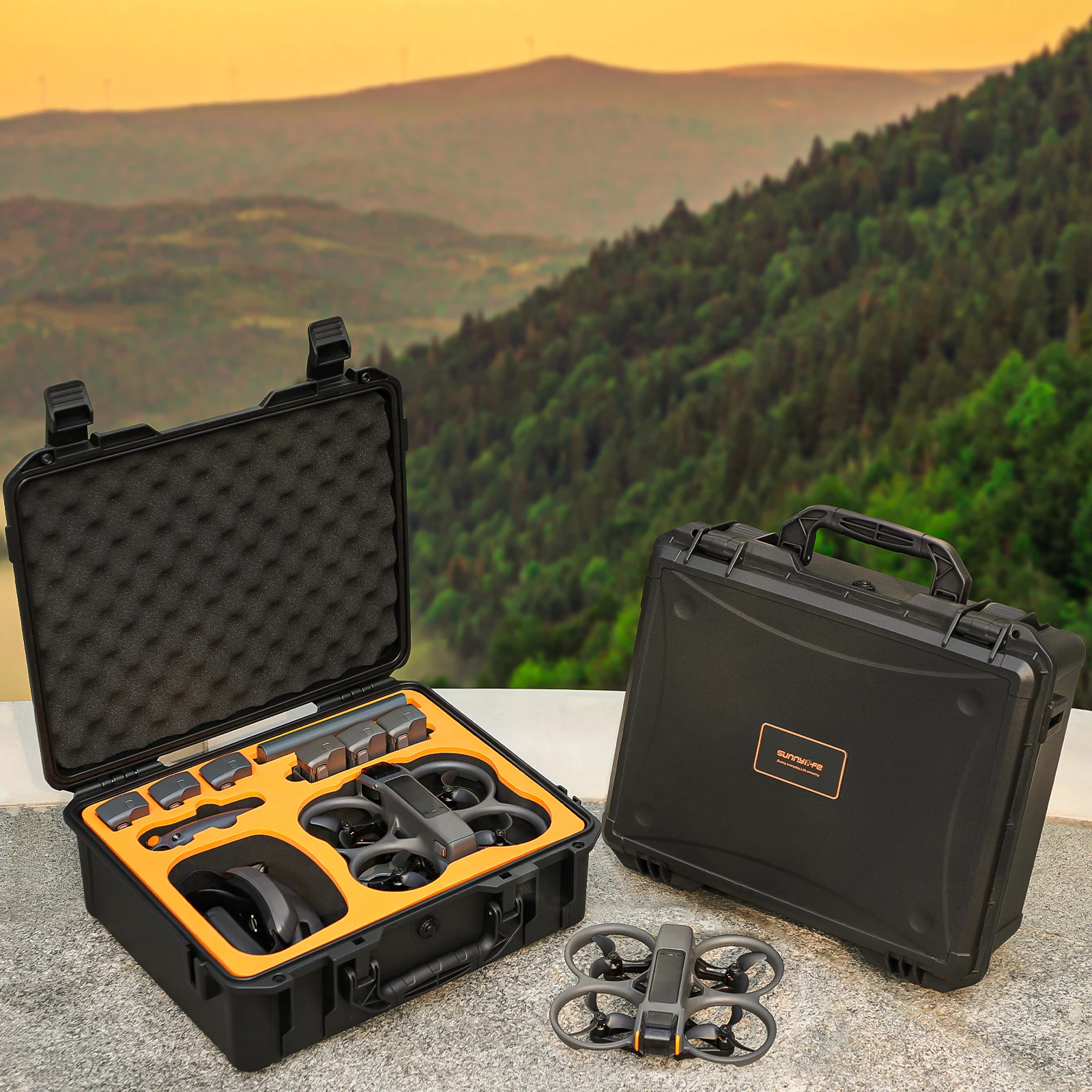 Large Capacity Waterproof Hard Shell Suitcase for DJI Avata 2 Anti-Drop Anti-Pressure Safety Case Organizer Bag
Large Capacity Waterproof Hard Shell Suitcase for DJI Avata 2 Anti-Drop Anti-Pressure Safety Case Organizer Bag
