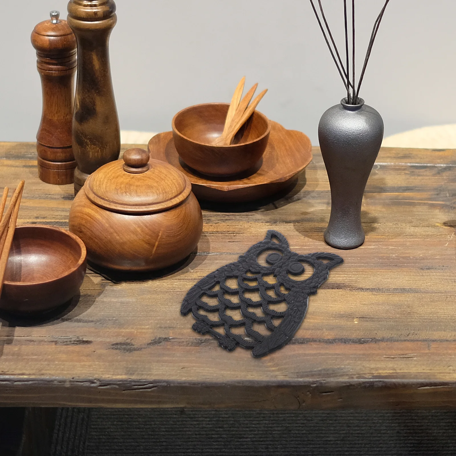 Cast Iron Owl Trivet Decorative Metal Pot Mat Heat Resistant Non Slip Kitchen Table Countertop Hot Dish Holder
Cast Iron Owl Trivet Decorative Metal Pot Mat Heat Resistant Non Slip Kitchen Table Countertop Hot Dish Holder