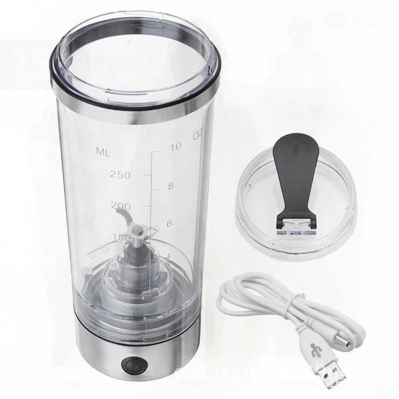 Электрический шейкер, 250 мл, автоматический миксер для молочного коктейля с протеиновым порошком и печатью логотипа, универсальный пластиковый стакан для здравоохранения
Электрический шейкер, 250 мл, автоматический миксер для молочного коктейля с протеиновым порошком и печатью логотипа, универсальный пластиковый стакан для здравоохранения
