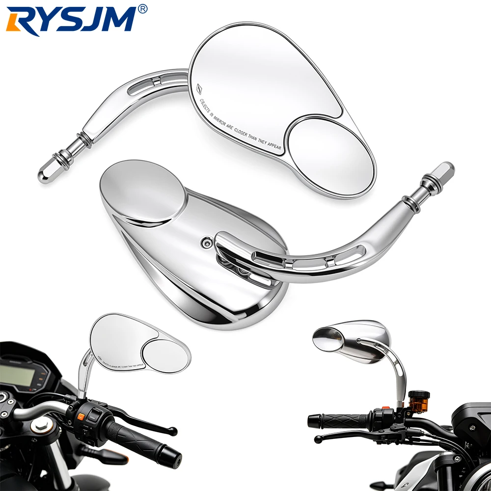 Motorcycle Split Vision Rearview Mirror 360° Adjustable Side Mirrors For Harley Touring Road King Street Glide Sportster Softail
Motorcycle Split Vision Rearview Mirror 360° Adjustable Side Mirrors For Harley Touring Road King Street Glide Sportster Softail