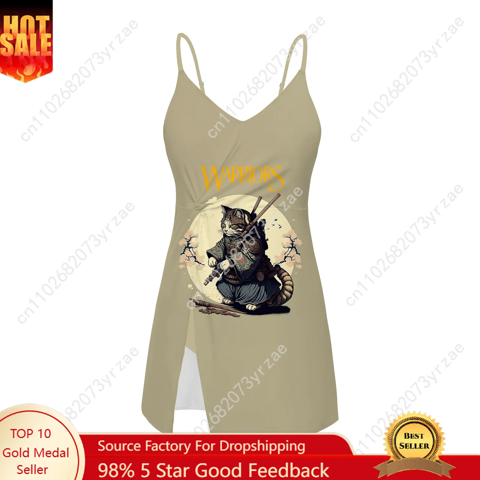 Cat Warrior Swimsuit Womens Bathing Suits Pool Party Beachwear Fashion Personalized Swimwear Sexy Bikini Customized Sling Dress 
Cat Warrior Swimsuit Womens Bathing Suits Pool Party Beachwear Fashion Personalized Swimwear Sexy Bikini Customized Sling Dress