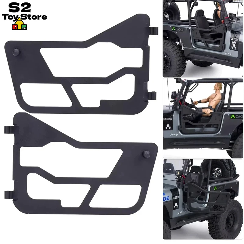 Aluminum Hollow Metal Doors For Axial Scx10 Iii Cj 7 313 Wheelbase Tubular Frame Rc Crawler Car Parts Pair
Aluminum Hollow Metal Doors For Axial Scx10 Iii Cj 7 313 Wheelbase Tubular Frame Rc Crawler Car Parts Pair