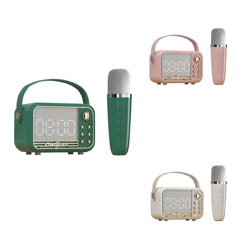 Bluetooth Speaker With Microphone Speaker Support TF Card U Disk AUX 3D Sound Diffusion Type Alarm Clock Speaker
Bluetooth Speaker With Microphone Speaker Support TF Card U Disk AUX 3D Sound Diffusion Type Alarm Clock Speaker