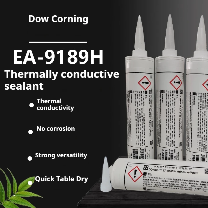 Dow Corning EA9189 is an economical thermally conductive adhesive sealant for electronic components that dries quickly
Dow Corning EA9189 is an economical thermally conductive adhesive sealant for electronic components that dries quickly