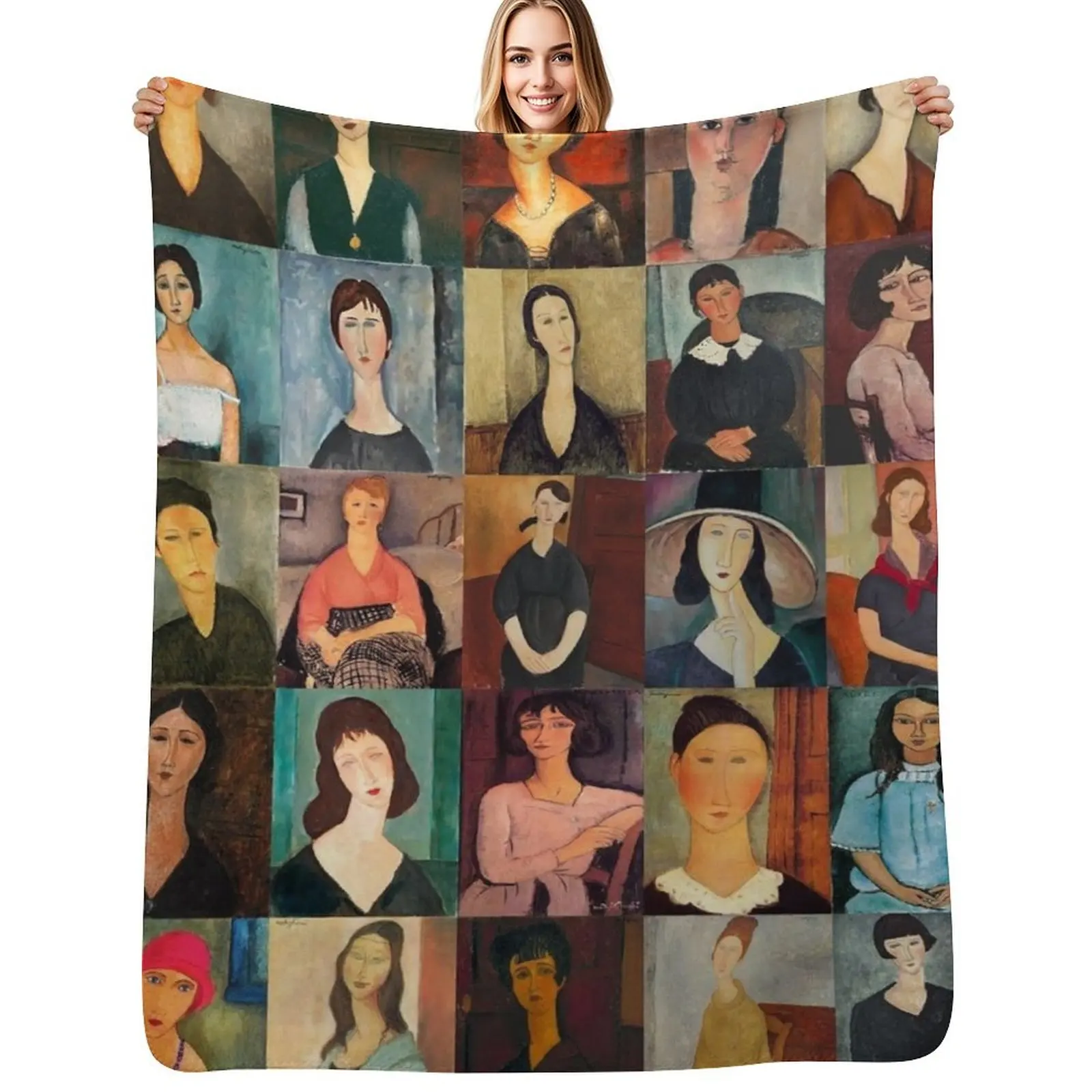 Amadeo Modigliani Throw Blanket Soft Plush Blanket as Housewarming Gift
Amadeo Modigliani Throw Blanket Soft Plush Blanket as Housewarming Gift