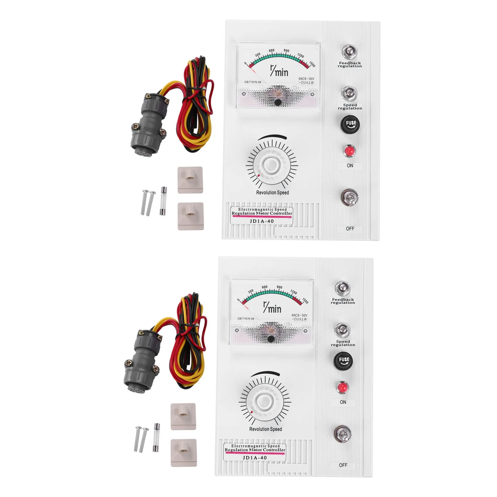 A64K 2X Jd1a-40 Ac Motor Speed Controller 15-40Kw Dc 90V 5A Motor Speed Pinpoint Regulator 132-1320Rpm Controller Ip55
A64K 2X Jd1a-40 Ac Motor Speed Controller 15-40Kw Dc 90V 5A Motor Speed Pinpoint Regulator 132-1320Rpm Controller Ip55