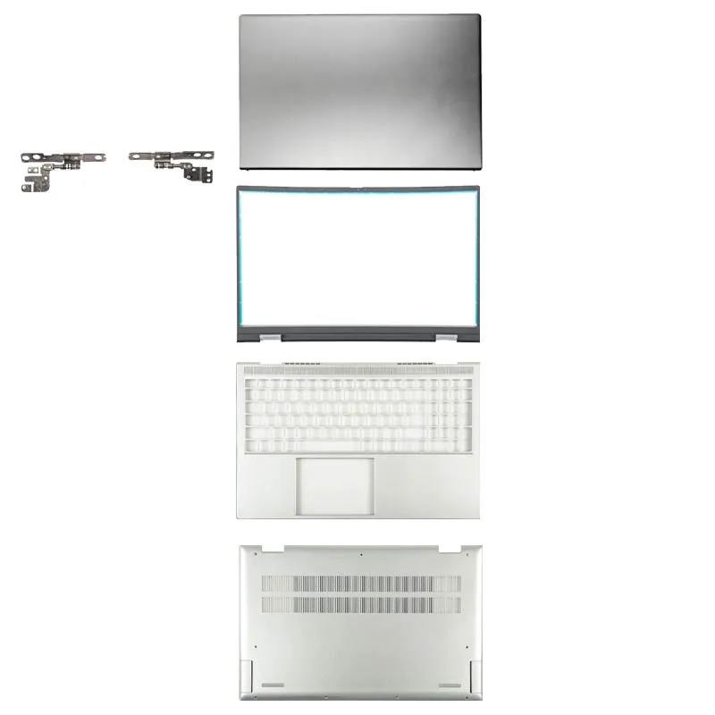 Laptop For Dell Inspiron 15 Plus 7510 LCD Back Cover Bezel Palmrest Bottom Case Hinges 007DY0 Silver Shell
Laptop For Dell Inspiron 15 Plus 7510 LCD Back Cover Bezel Palmrest Bottom Case Hinges 007DY0 Silver Shell