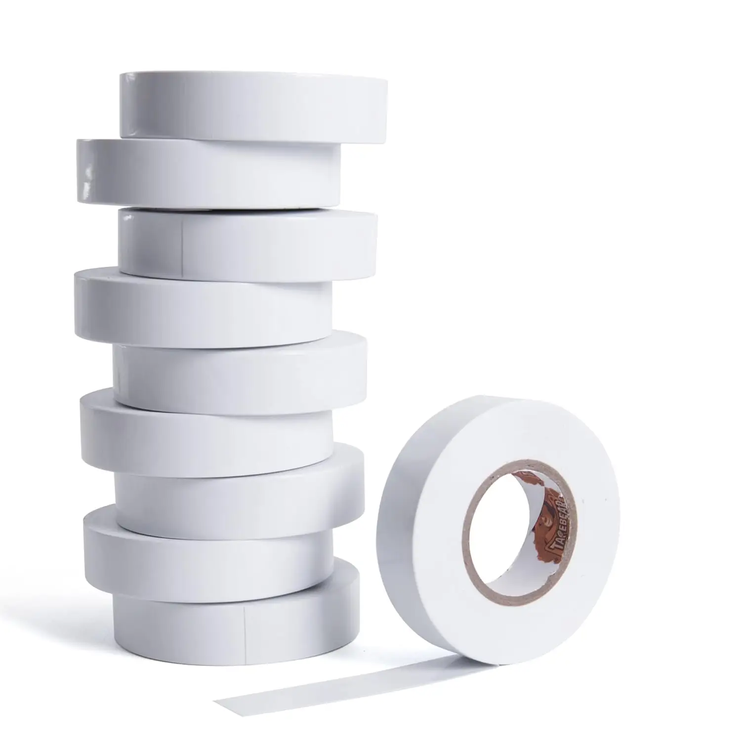 10 Rolls White Electrical Tape, 3/4 in x 66ft, Professional Grade Insulation Tape for Wires
10 Rolls White Electrical Tape, 3/4 in x 66ft, Professional Grade Insulation Tape for Wires