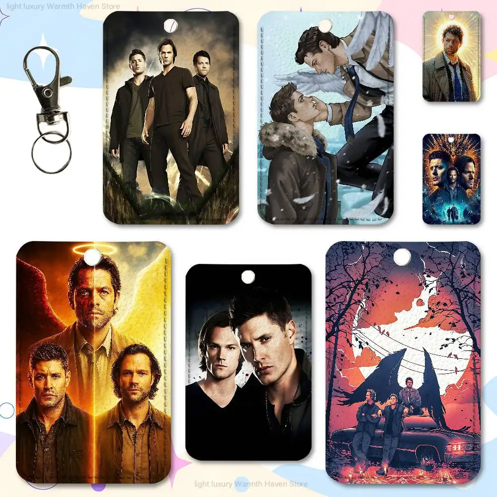 S-Supernaturals D-Dean S-Sam Premium PU Leather Card for Daily Use Holder Card Case with Metal Carabiner Customizable Design
S-Supernaturals D-Dean S-Sam Premium PU Leather Card for Daily Use Holder Card Case with Metal Carabiner Customizable Design
