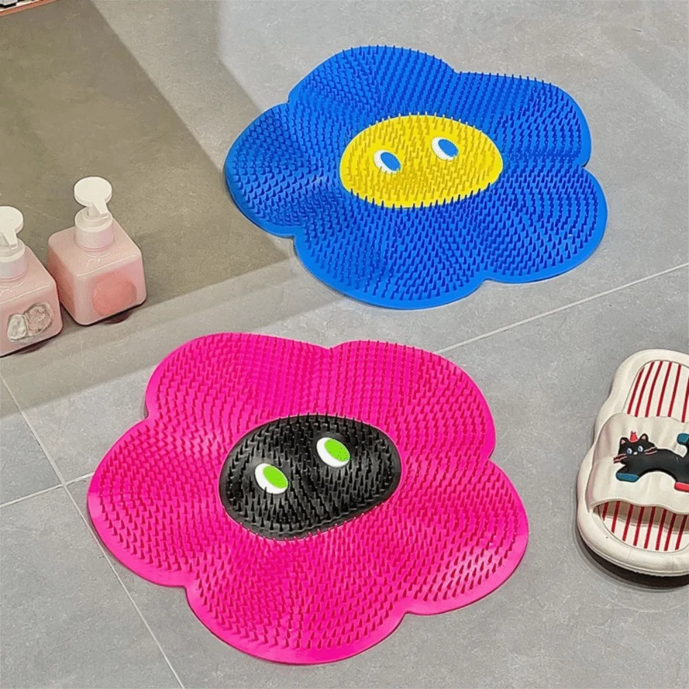 Non-Skid Silicone Bath Foot Brush Massager Suction Cup Bath Back Cleaner Flower Shape Comfortable Shower Foot Scrubber Bathroom
Non-Skid Silicone Bath Foot Brush Massager Suction Cup Bath Back Cleaner Flower Shape Comfortable Shower Foot Scrubber Bathroom