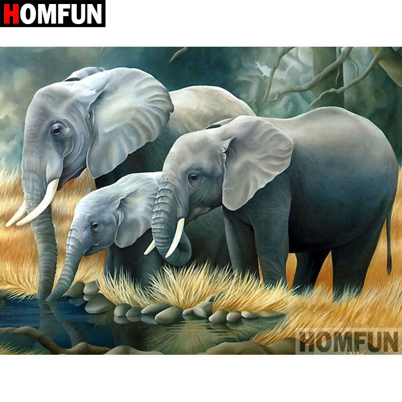 HOMFUN 5D DIY алмазная живопись полная квадратная/круглая дрель "животное слон" 3D вышивка крестиком подарок домашний декор A02229
HOMFUN 5D DIY алмазная живопись полная квадратная/круглая дрель "животное слон" 3D вышивка крестиком подарок домашний декор A02229