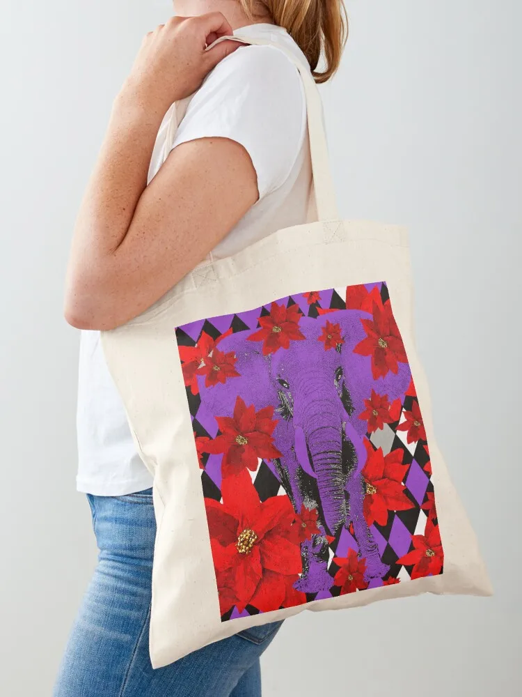 ELEPHANT BOLD RED AND PURPLE Tote Bag shopper bag women canvas Reusable bags shopper bags
ELEPHANT BOLD RED AND PURPLE Tote Bag shopper bag women canvas Reusable bags shopper bags