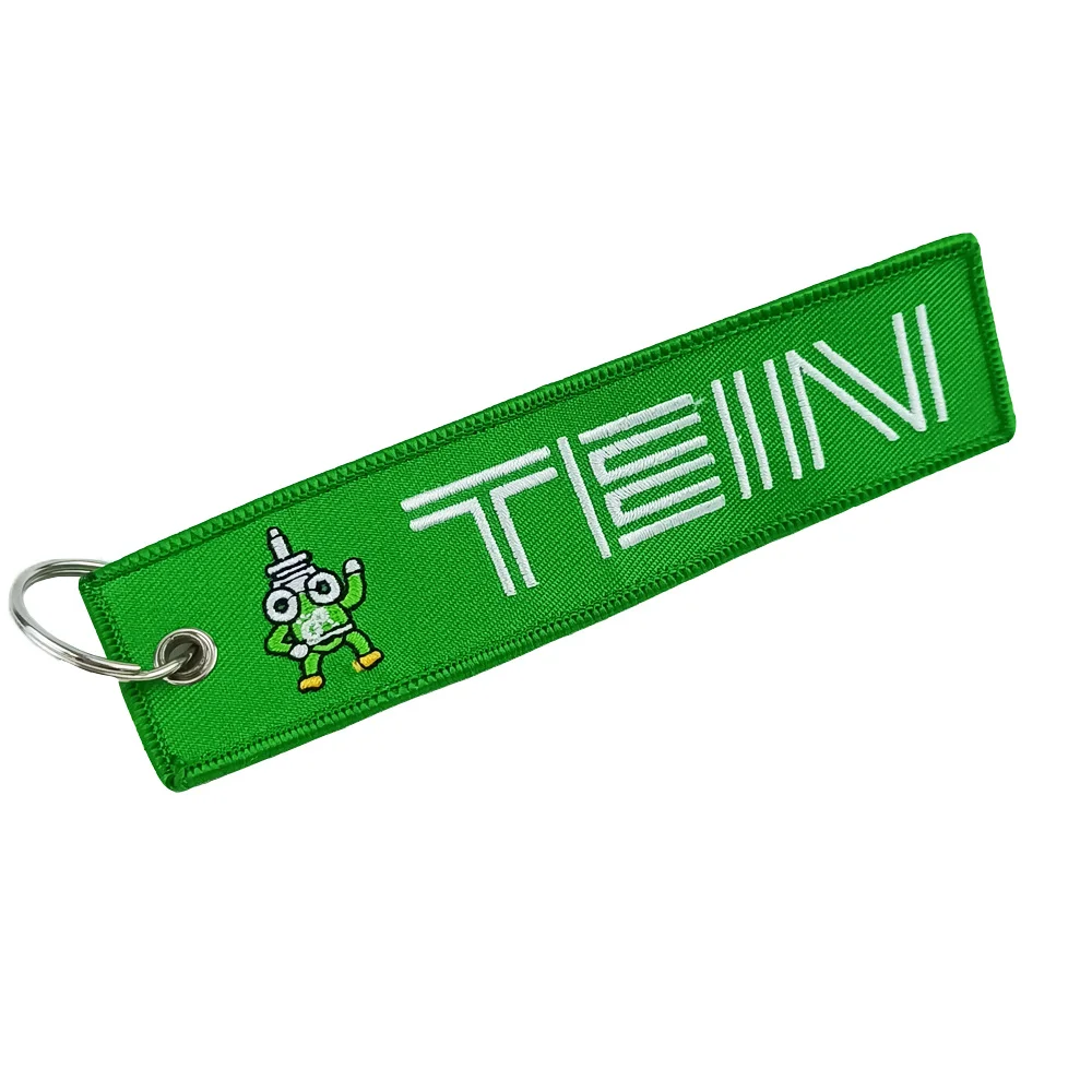 Jdm Keychain Nylon Woven Label Keyring Green Key Tag For Tein Nissan Qashqai Toyota Yaris Suzuki Samurai Honda Car Accessories
Jdm Keychain Nylon Woven Label Keyring Green Key Tag For Tein Nissan Qashqai Toyota Yaris Suzuki Samurai Honda Car Accessories