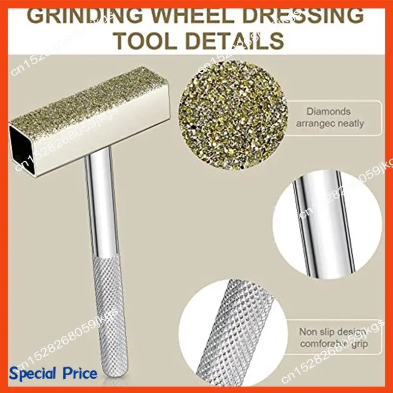 ABIY 1 Set Diamond Grinding Wheel Corrector Hand-Held Electroplated Diamond Trimmer Wheel Dresser Desktop Grinder Grinding Wheel
ABIY 1 Set Diamond Grinding Wheel Corrector Hand-Held Electroplated Diamond Trimmer Wheel Dresser Desktop Grinder Grinding Wheel