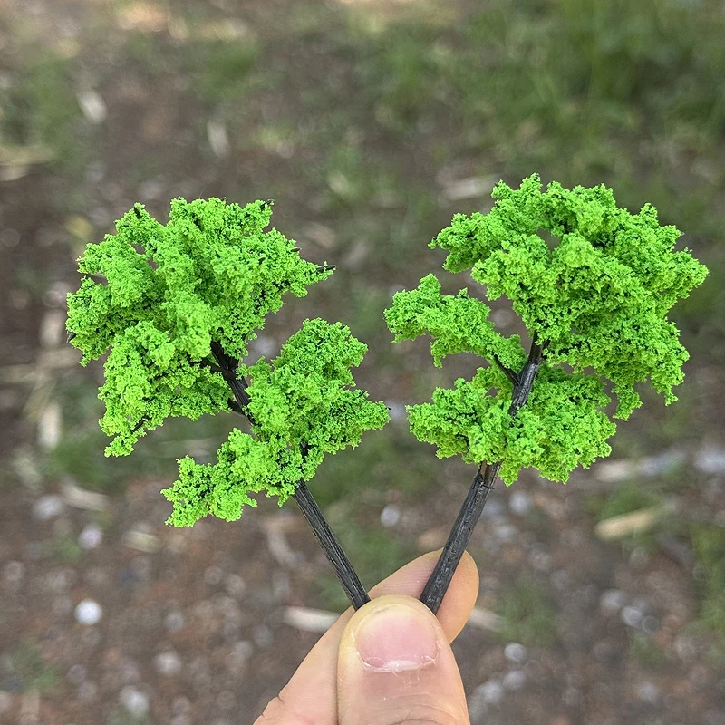 50pcs/pack Miniature Spring Green Model Tree Set 3-10cm Plastic Small Tree Sand Table DIY Craft Materials Train Railway Layout
50pcs/pack Miniature Spring Green Model Tree Set 3-10cm Plastic Small Tree Sand Table DIY Craft Materials Train Railway Layout