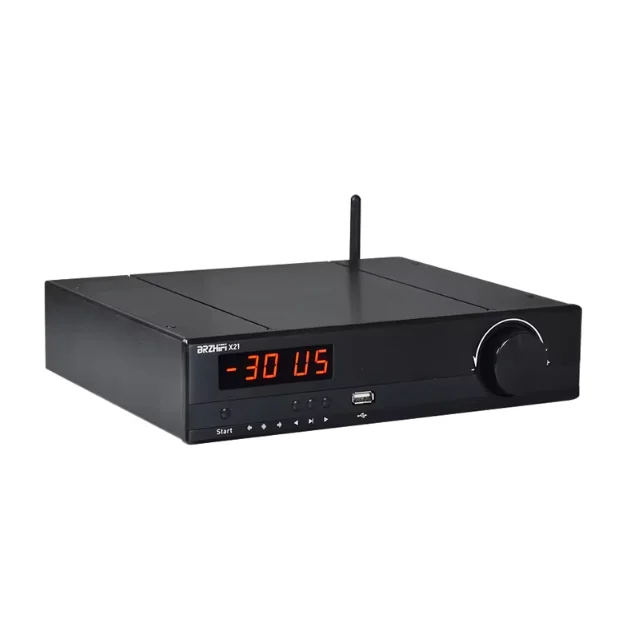TPA3255 2.1 Channel Home Amplifier ES9018K2M Decoding LDAC DSP Bluetooth 5.0 Stereo Amp Support U Disk Phone App
TPA3255 2.1 Channel Home Amplifier ES9018K2M Decoding LDAC DSP Bluetooth 5.0 Stereo Amp Support U Disk Phone App