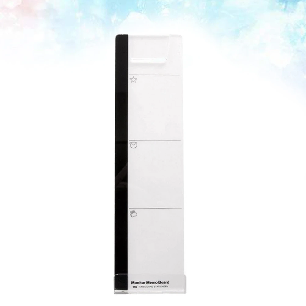 Monitor Memo Board Monitor Memo Note Holder Fashion Computer Monitor Side Panel Transparent Message Creative Multifunction Memo
Monitor Memo Board Monitor Memo Note Holder Fashion Computer Monitor Side Panel Transparent Message Creative Multifunction Memo