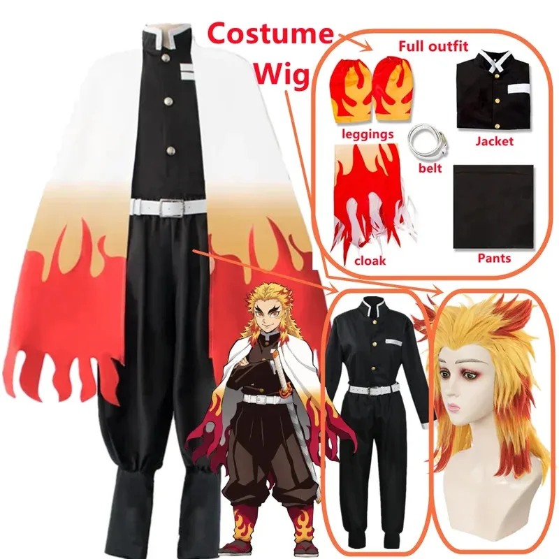 Adult Anime Demon Slayers Rengoku Kyoujurou Kimetsu no Yaiba Kimono Cosplay Costume
Adult Anime Demon Slayers Rengoku Kyoujurou Kimetsu no Yaiba Kimono Cosplay Costume