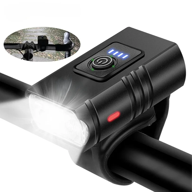 LED Bicycle Front Light Type-C Rechargeable Bicycle Headlight MTB Road Bike Headlamp Easy to Install Cycling Accessories
LED Bicycle Front Light Type-C Rechargeable Bicycle Headlight MTB Road Bike Headlamp Easy to Install Cycling Accessories