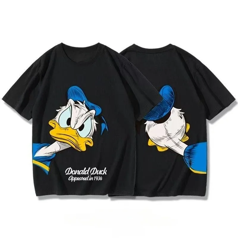 Disney Kids -Pixar Animation "Donald Duck"Cartoon Double-Sided Print Fashion Boys'and Girls'Short-Sleeved Round-Neck T-Shirt Top
Disney Kids -Pixar Animation "Donald Duck"Cartoon Double-Sided Print Fashion Boys'and Girls'Short-Sleeved Round-Neck T-Shirt Top