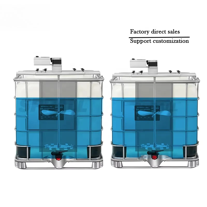 Industrial Electric IBC Ton Mixer Portable Mixer Dishwashing Liquid Mixer Shampoo
Industrial Electric IBC Ton Mixer Portable Mixer Dishwashing Liquid Mixer Shampoo