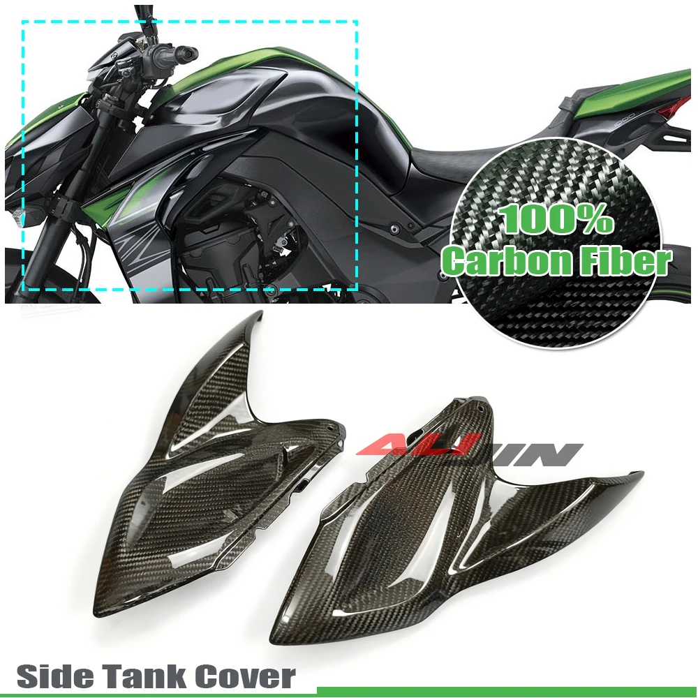 For KAWASAKI Z1000 2014-2025 Motorcycle Real Dry Carbon Fiber Fairing Panel Cowling Side Upper Tank Cover Fuel Gas Protectors
For KAWASAKI Z1000 2014-2025 Motorcycle Real Dry Carbon Fiber Fairing Panel Cowling Side Upper Tank Cover Fuel Gas Protectors