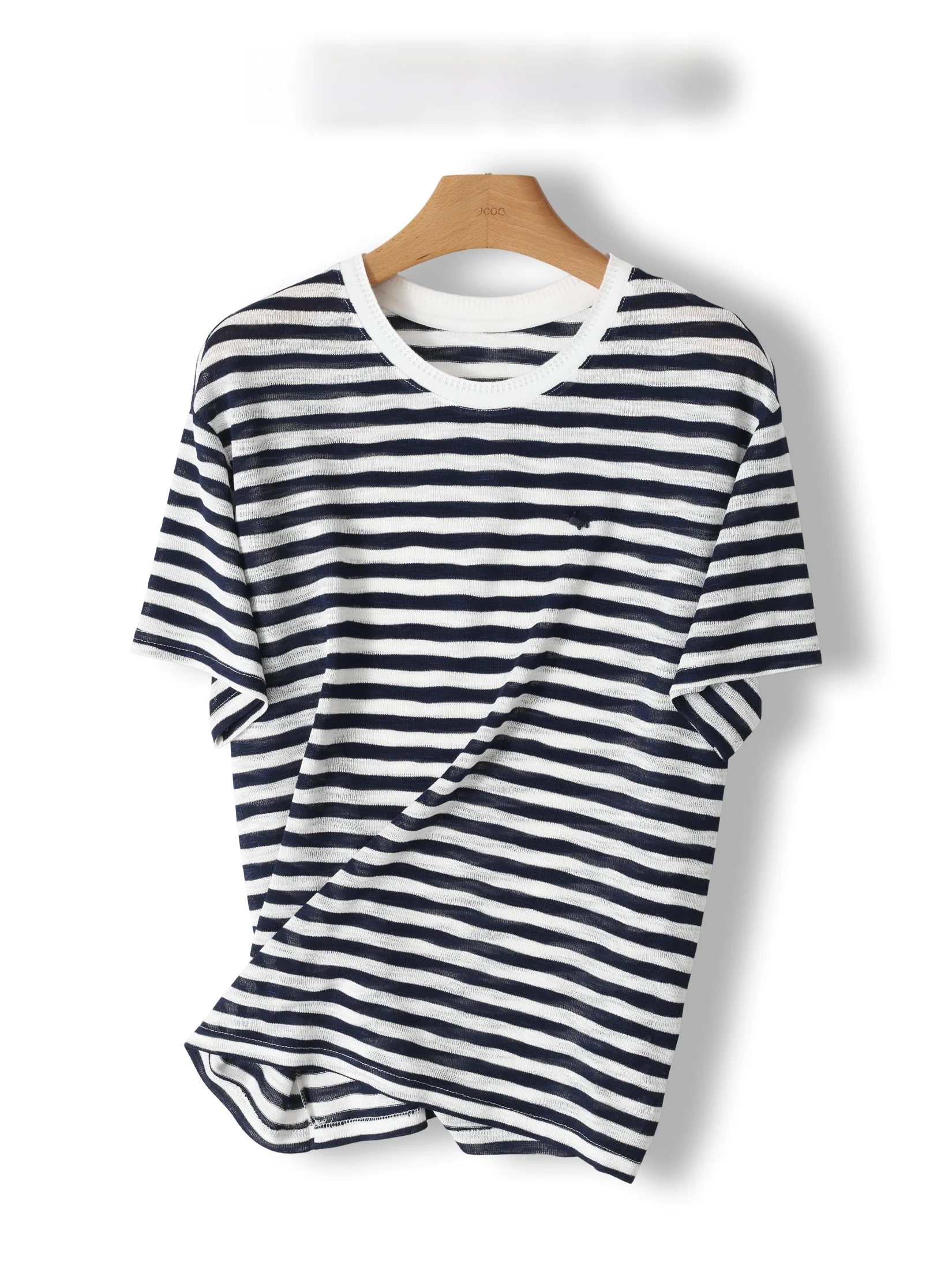 Breathable Cool Striped Loose Short Sleeve round Neck T-Shirt Women's Top Fashionable Ageless Casual Spring China Made
Breathable Cool Striped Loose Short Sleeve round Neck T-Shirt Women's Top Fashionable Ageless Casual Spring China Made