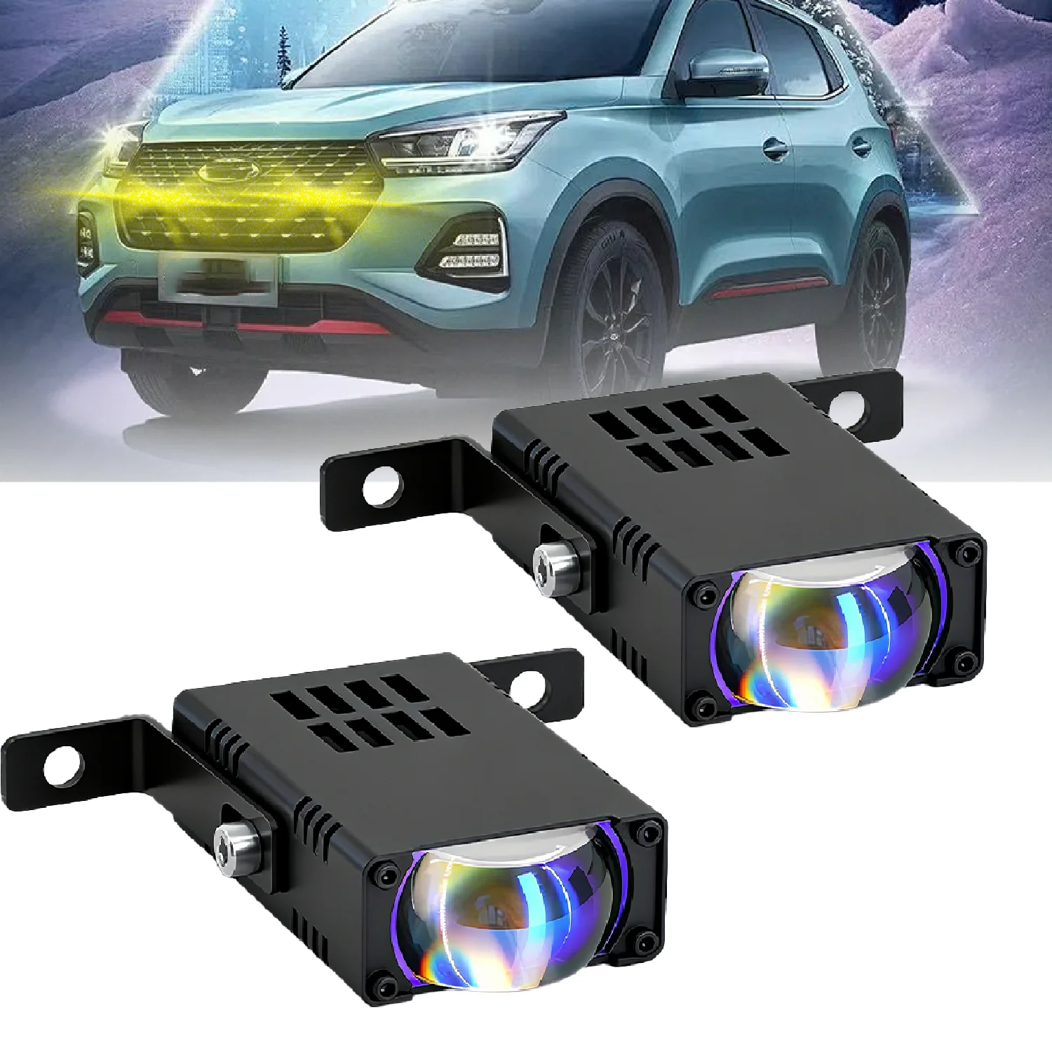 2 шт. фары-противотуманки LED для бампера, решетки радиатора, линзованные, дальнего света, для грузовиков, тракторов, внедорожников, лодок, джипов, мотоциклов
2 шт. фары-противотуманки LED для бампера, решетки радиатора, линзованные, дальнего света, для грузовиков, тракторов, внедорожников, лодок, джипов, мотоциклов