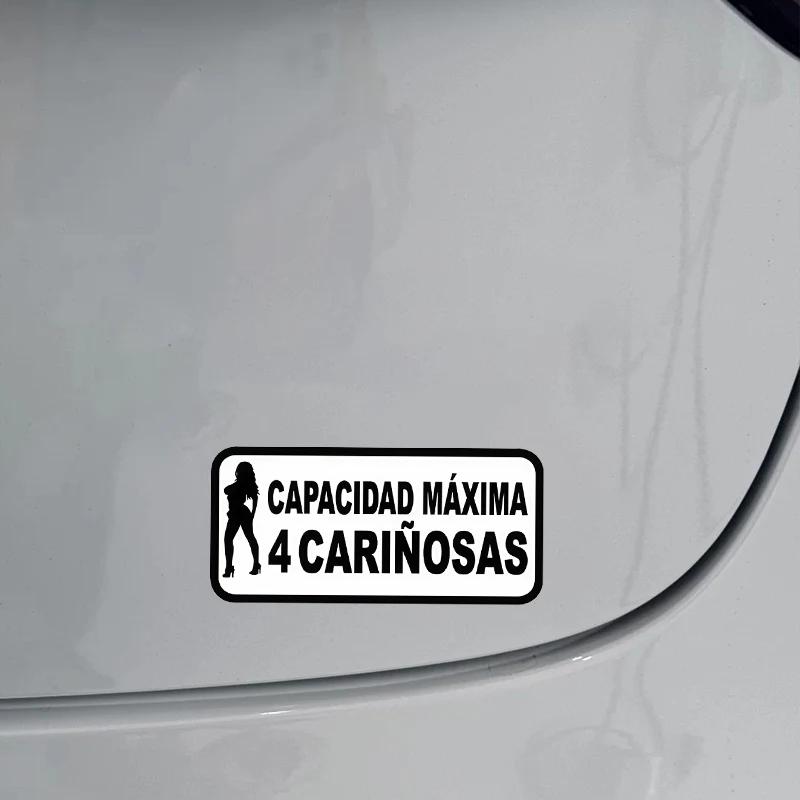 1PC Capacidad Maxima 4carinosas Waterproof Sticker Fuel Tank Scooter Car Decal
1PC Capacidad Maxima 4carinosas Waterproof Sticker Fuel Tank Scooter Car Decal