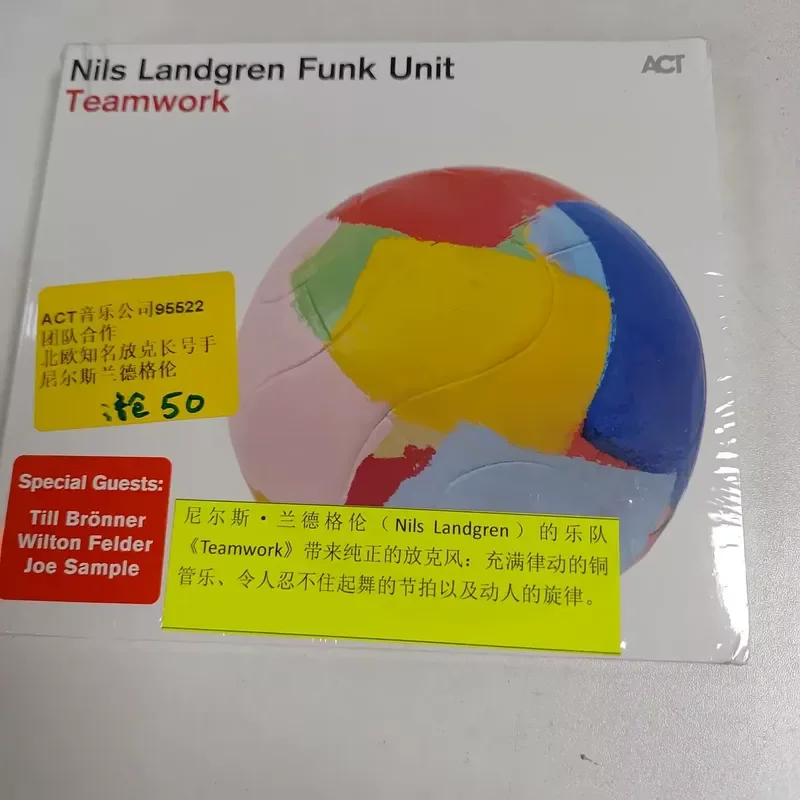 CD for M10053 ACT Music Company 95522 Teamwork Nordic Famous Funk Trombone Player
CD for M10053 ACT Music Company 95522 Teamwork Nordic Famous Funk Trombone Player