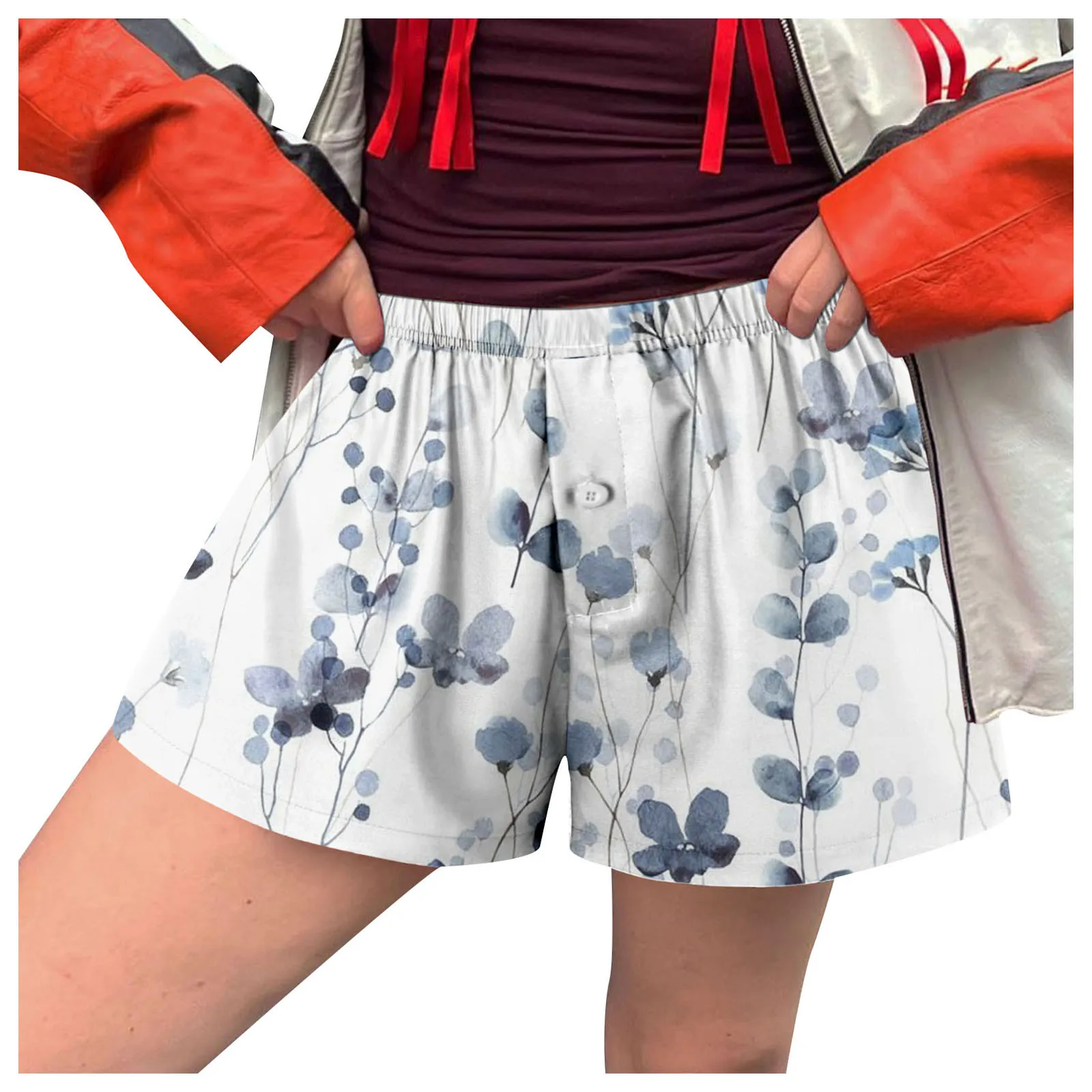 Womens 2 in 1 Running Shorts Women Shorts Cute Soft Elastic Low Waist Smocked Shorts Women Womens Christmas Short Sleeve Shirt
Womens 2 in 1 Running Shorts Women Shorts Cute Soft Elastic Low Waist Smocked Shorts Women Womens Christmas Short Sleeve Shirt