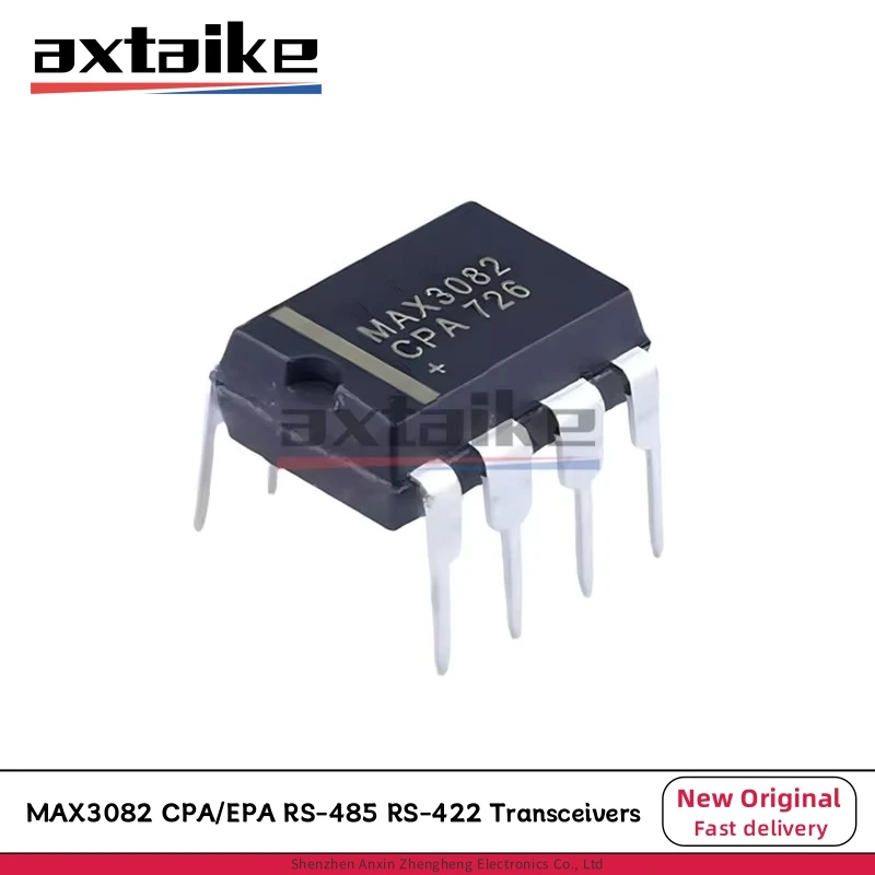 5PCS MAX3082 MAX3082EPA MAX3082CPA DIP-8 Fail-Safe High-Speed 115kbps 10Mbps Slew-Rate-Limited RS-485 RS-422 Transceivers IC
5PCS MAX3082 MAX3082EPA MAX3082CPA DIP-8 Fail-Safe High-Speed 115kbps 10Mbps Slew-Rate-Limited RS-485 RS-422 Transceivers IC