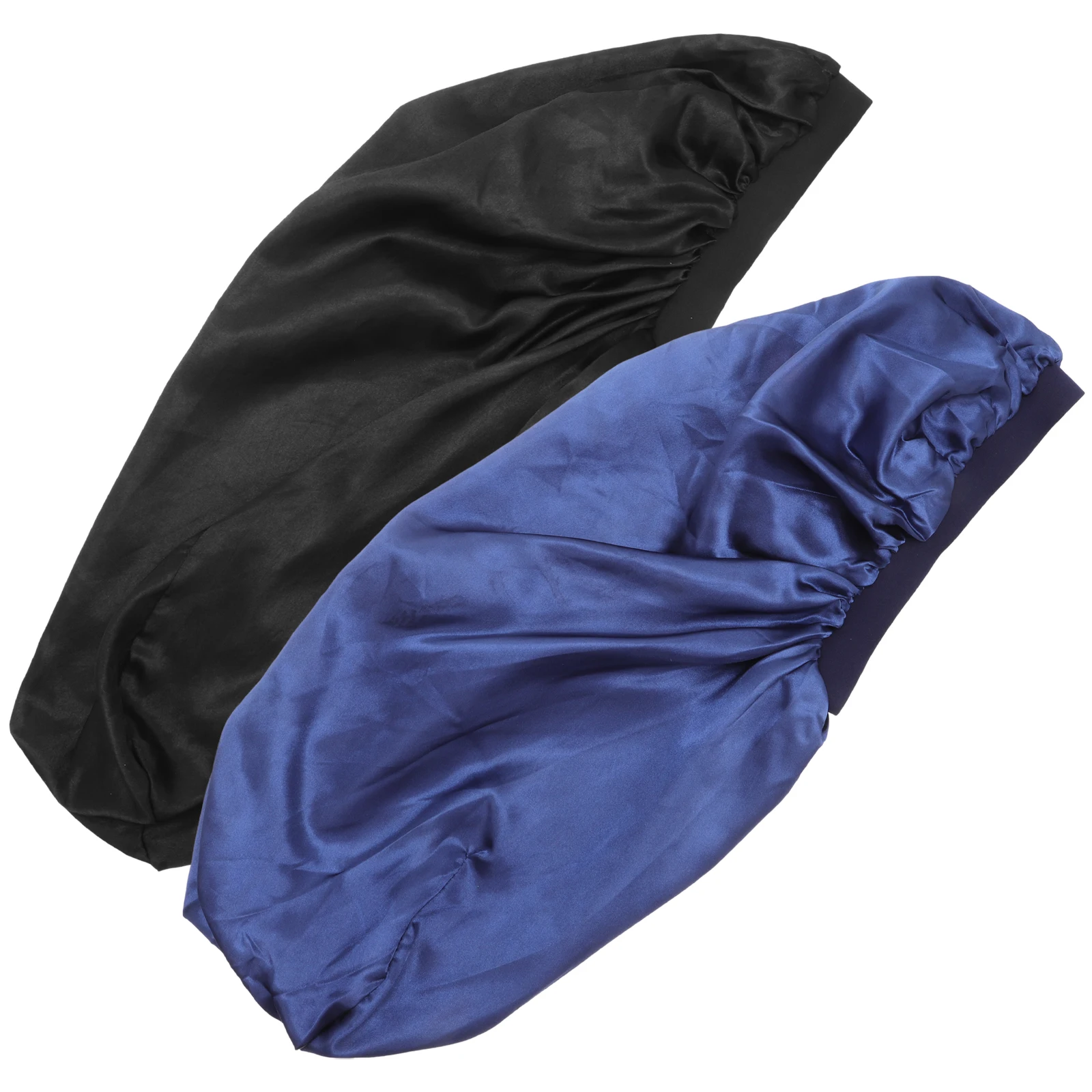 2pcs Satin Sleep Caps Long Hair Black Navy Elastic Protectors Women Hair Care No Durable Safe Lightweight
2pcs Satin Sleep Caps Long Hair Black Navy Elastic Protectors Women Hair Care No Durable Safe Lightweight