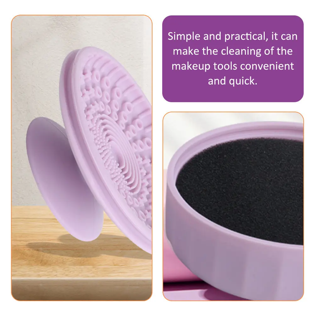 Силиконовая подушечка для очистки кистей для макияжа с двумя отделениями: глубокая очистка и быстрое высыхание. Средство для удаления макияжа.
Силиконовая подушечка для очистки кистей для макияжа с двумя отделениями: глубокая очистка и быстрое высыхание. Средство для удаления макияжа.