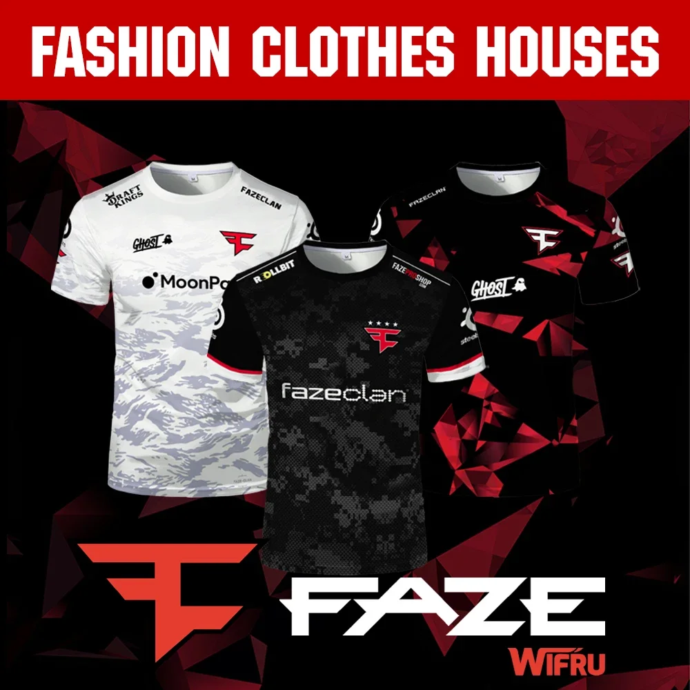 Faze CSGO E-sports Club CS2 Тренировочный трикотаж с 3D принтом Спортивная быстросохнущая дышащая мужская футболка для родителей и детей с коротким рукавом для мальчиков
Faze CSGO E-sports Club CS2 Тренировочный трикотаж с 3D принтом Спортивная быстросохнущая дышащая мужская футболка для родителей и детей с коротким рукавом для мальчиков