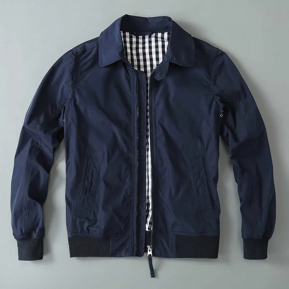 Fashion Bomber Jacket Men Casual Light Polyester Windbreaker Spring Autumn Coat Clothing
Fashion Bomber Jacket Men Casual Light Polyester Windbreaker Spring Autumn Coat Clothing