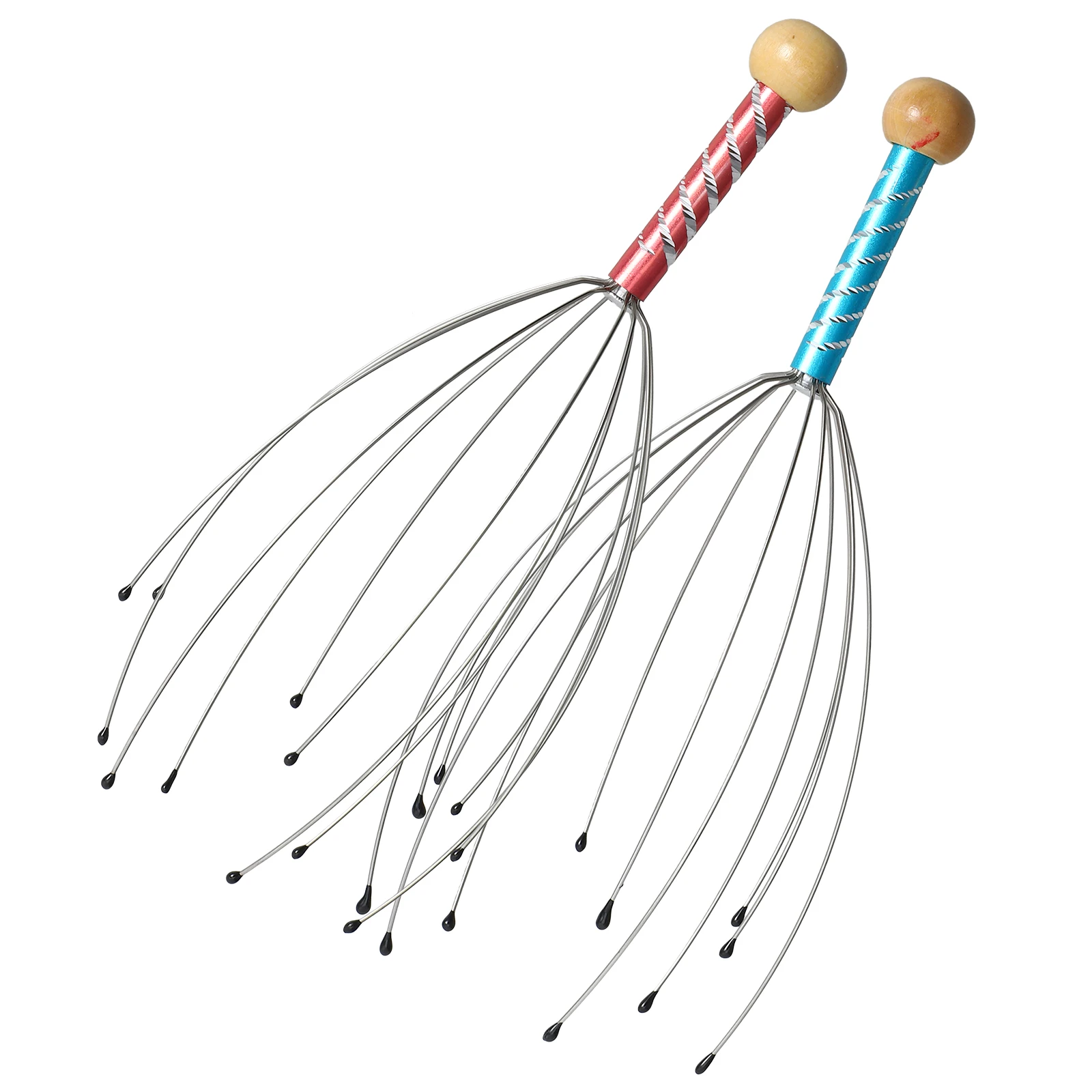 2 Pcs Head Massager Octopus Handheld Scalp Scratcher Hair Headache Hand-held Whole Body
2 Pcs Head Massager Octopus Handheld Scalp Scratcher Hair Headache Hand-held Whole Body