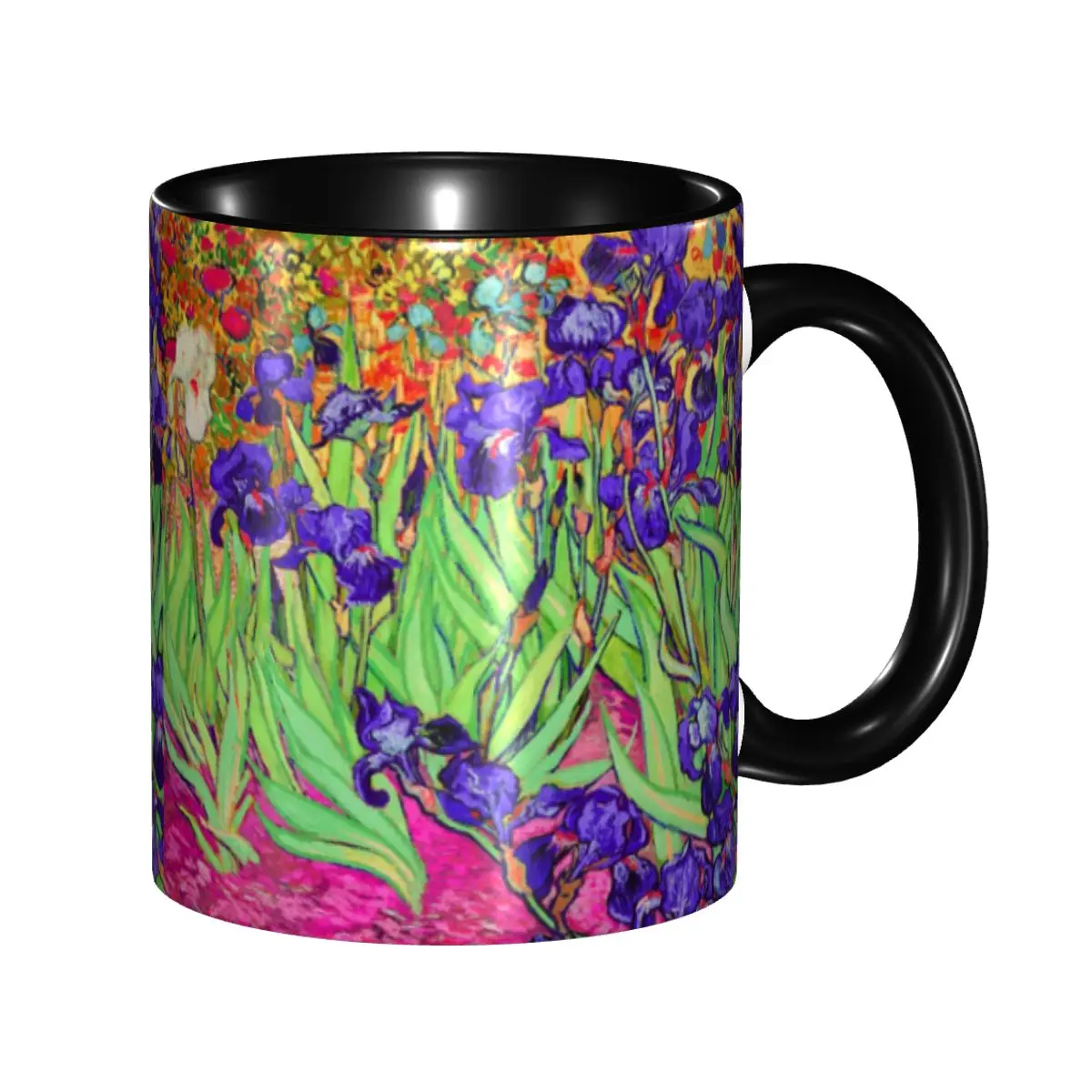 Personalized Vincent Van Gogh Purple Irises Mugs DIY Art Painting Flowers Ceramic Tea Milk Coffee Cup
Personalized Vincent Van Gogh Purple Irises Mugs DIY Art Painting Flowers Ceramic Tea Milk Coffee Cup