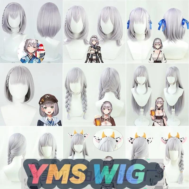 【YMS WIG】Virtual Idol Vtuber Silver Noelle Косплей Парик Обычный наряд Idol 3D Group Leader
【YMS WIG】Virtual Idol Vtuber Silver Noelle Косплей Парик Обычный наряд Idol 3D Group Leader