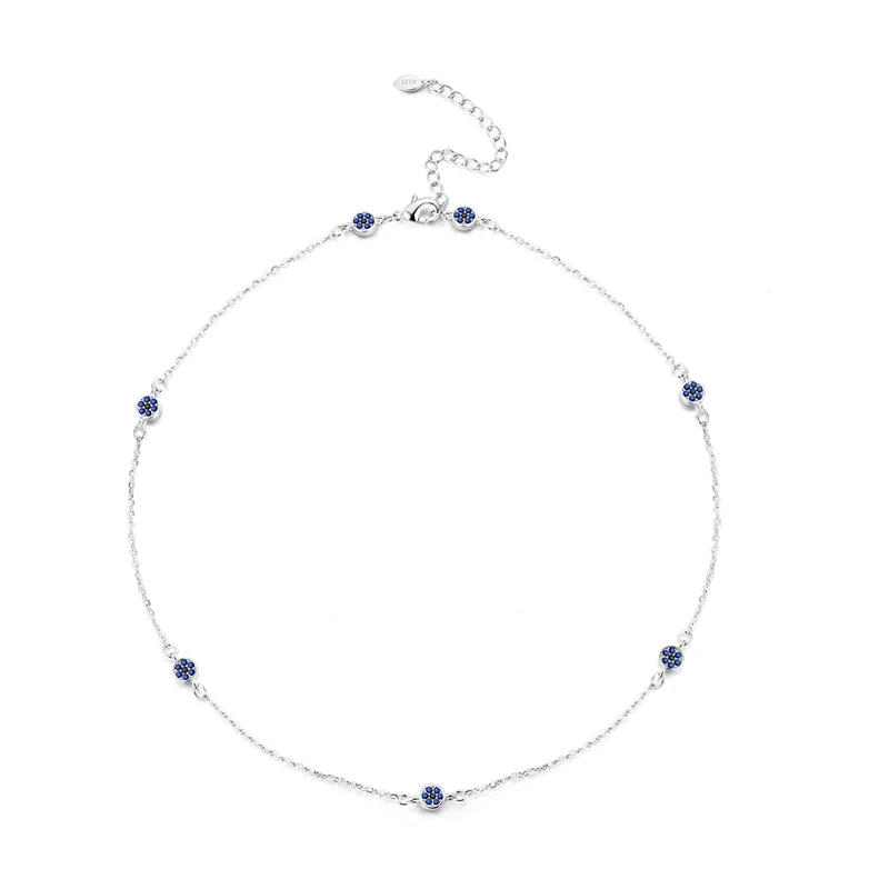 Original 925 Sterling Silver Blue Eyed Collarbone Necklace For Women Shining CZ Zircon Necklace Fine Anniversary Jewelry Gifts
Original 925 Sterling Silver Blue Eyed Collarbone Necklace For Women Shining CZ Zircon Necklace Fine Anniversary Jewelry Gifts