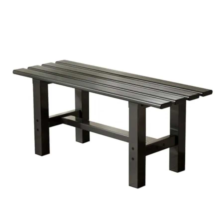 Aluminum Outdoor Patio Bench Black, 35.4 x 14.2 x 15.7 inches, Lightweight High Load-Bearing for Park, Garden, Patio and Lounge
Aluminum Outdoor Patio Bench Black, 35.4 x 14.2 x 15.7 inches, Lightweight High Load-Bearing for Park, Garden, Patio and Lounge