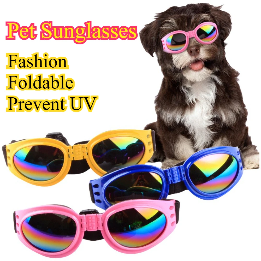 Fashion Dog Goggles Adjustable Foldable Prevent UV Pet Glasses for Small Medium Dogs Cat Puppy Sunglasses Pet Photo Props
Fashion Dog Goggles Adjustable Foldable Prevent UV Pet Glasses for Small Medium Dogs Cat Puppy Sunglasses Pet Photo Props