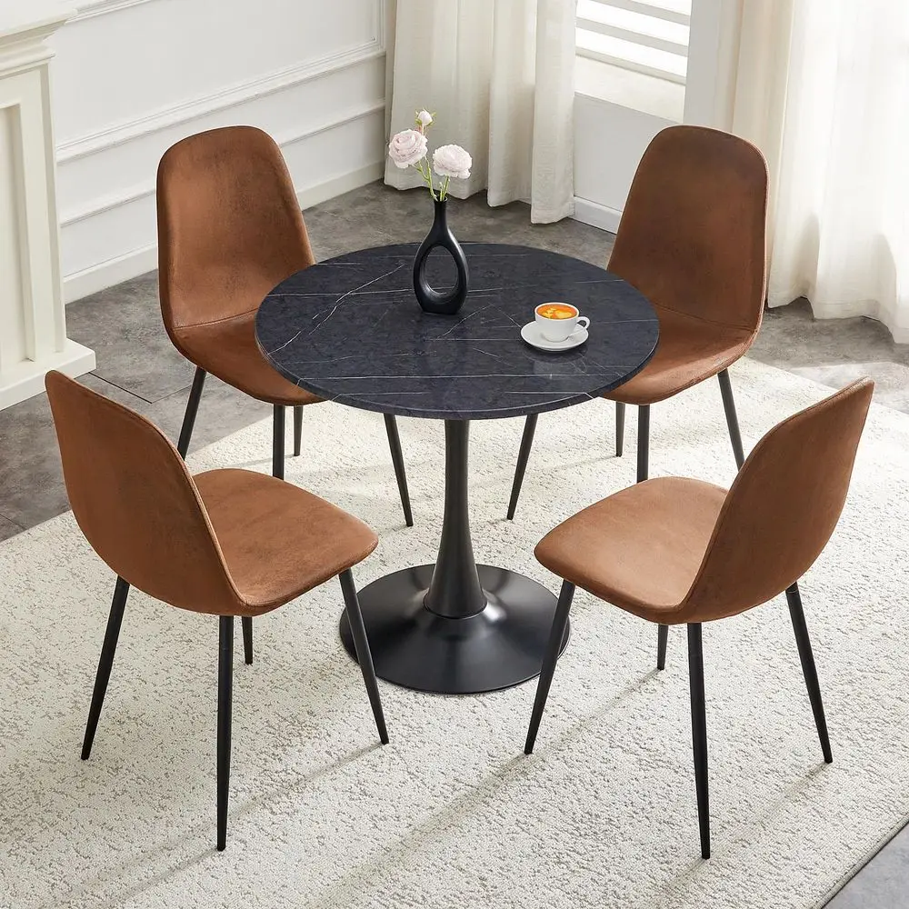 Round Dining Table Set for 4, 32 Small Circle Dining Table Set for 4, Round Kitchen Table and Chairs for Small Space, Ideal for
Round Dining Table Set for 4, 32 Small Circle Dining Table Set for 4, Round Kitchen Table and Chairs for Small Space, Ideal for