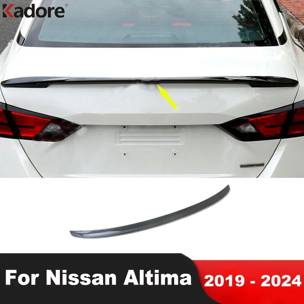 For Nissan Altima 2019-2021 2022 2023 2024 Carbon Fiber Rear Trunk Spoiler Cover Trim Tailgate Molding Strip Car Accessories
For Nissan Altima 2019-2021 2022 2023 2024 Carbon Fiber Rear Trunk Spoiler Cover Trim Tailgate Molding Strip Car Accessories
